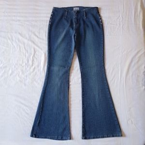 Vintage mega flared bell bottom jeans